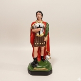 Santo Expedito 20cm Gesso 01 - Protetor Das Causas Urgentes