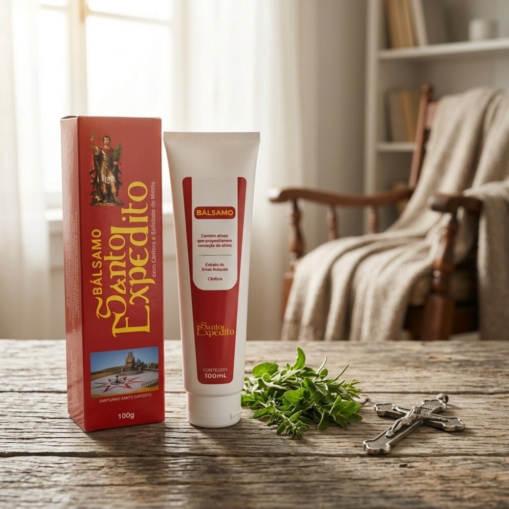 Bálsamo de Massagem Santo Expedito 100g